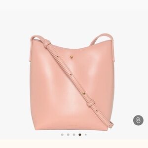 Samara Peony Pink Vegan Leather Shoulder Bag | New, Luxe Minimal